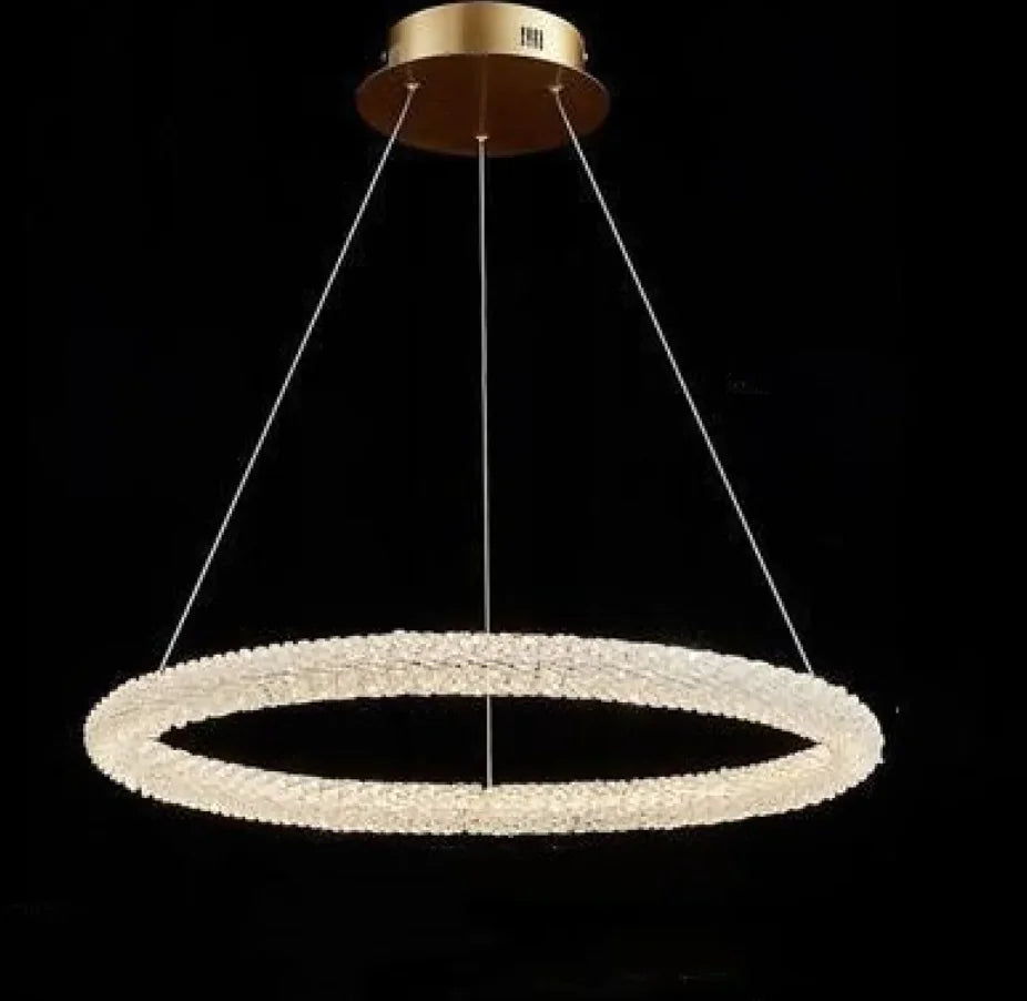 Crystal Halo Ceiling Light