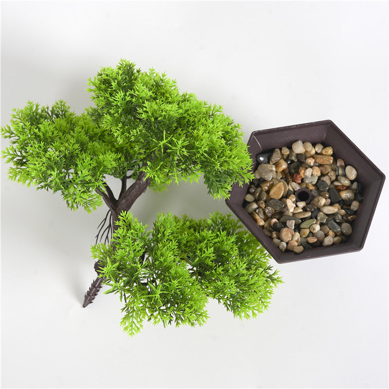 Artificial Pine Bonsai Tree Decor
