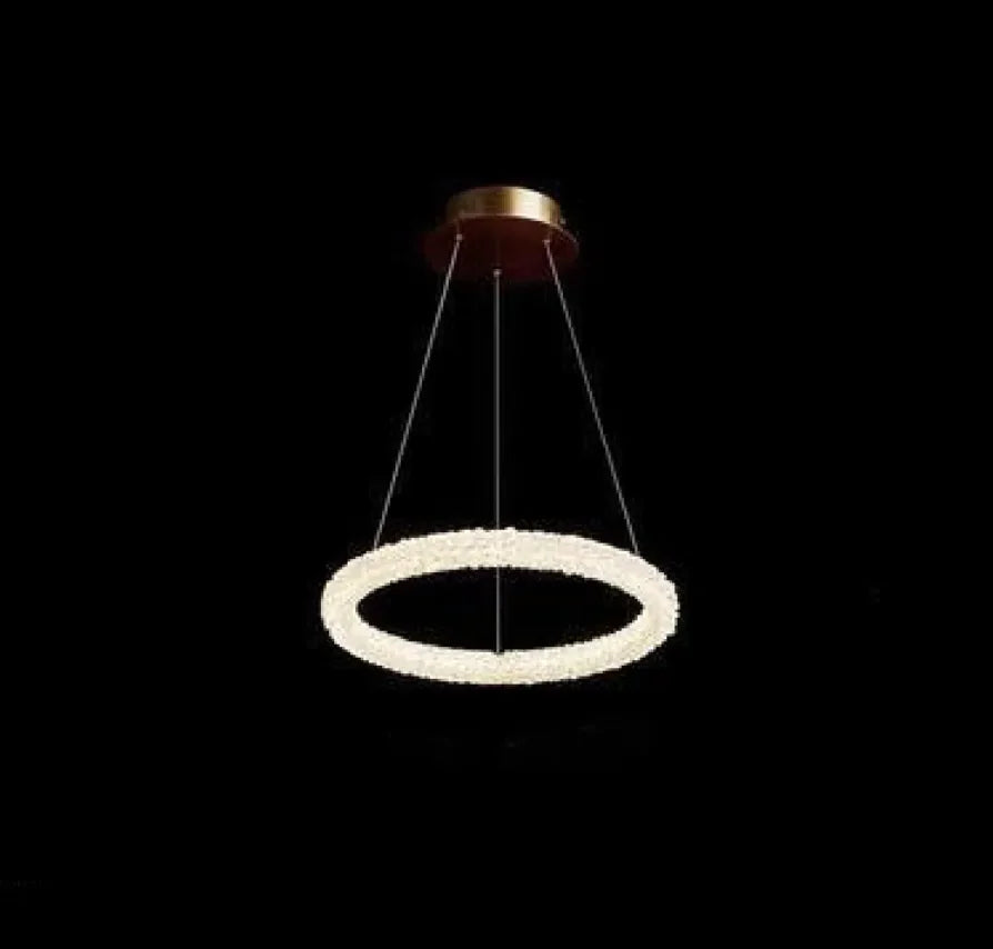 Crystal Halo Ceiling Light