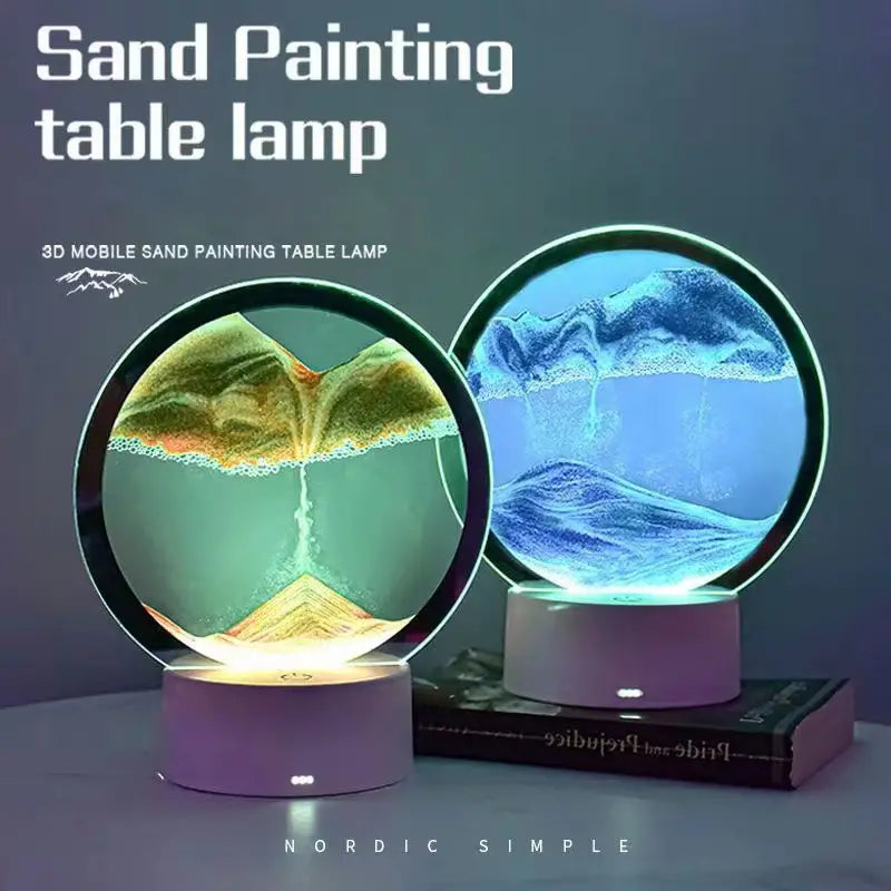 Sandlight Quicksand Lamp