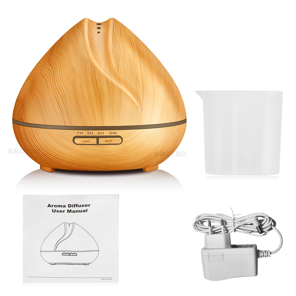 Wood Grain Humidifier & Oil Diffuser
