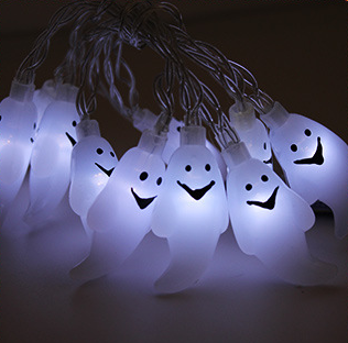 LED Pumpkin String Lights – 1.2m, 10 Lights, Waterproof | Loam & Linen