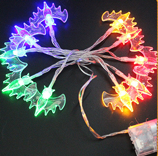 LED Pumpkin String Lights – 1.2m, 10 Lights, Waterproof | Loam & Linen