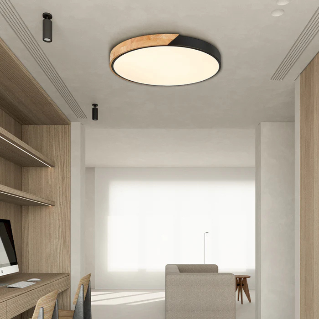 Nordic Wooden Ceiling Light