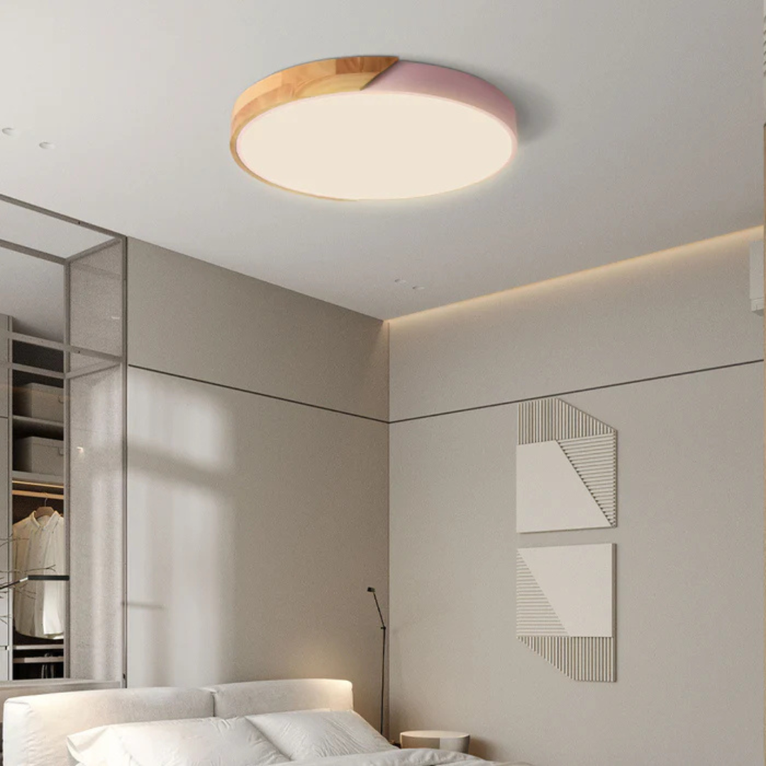 Nordic Wooden Ceiling Light