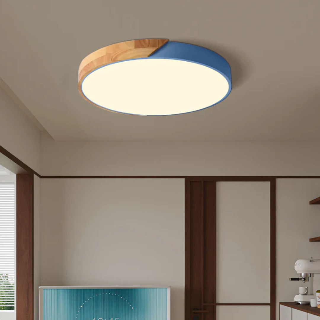 Nordic Wooden Ceiling Light