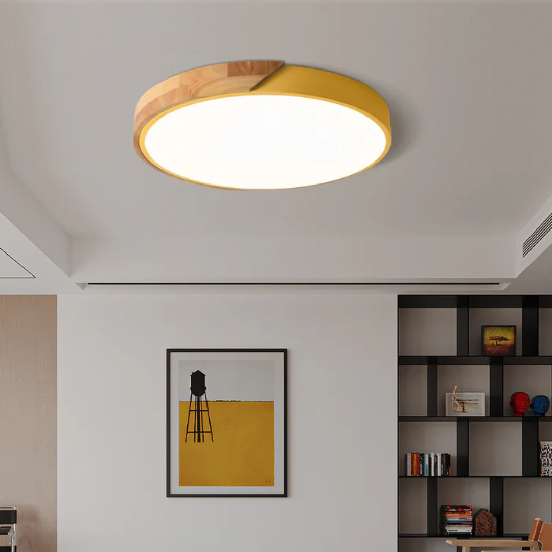 Nordic Wooden Ceiling Light
