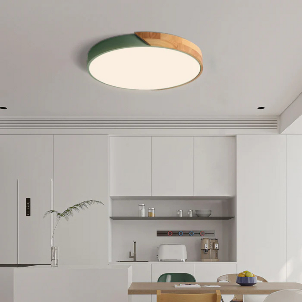 Nordic Wooden Ceiling Light