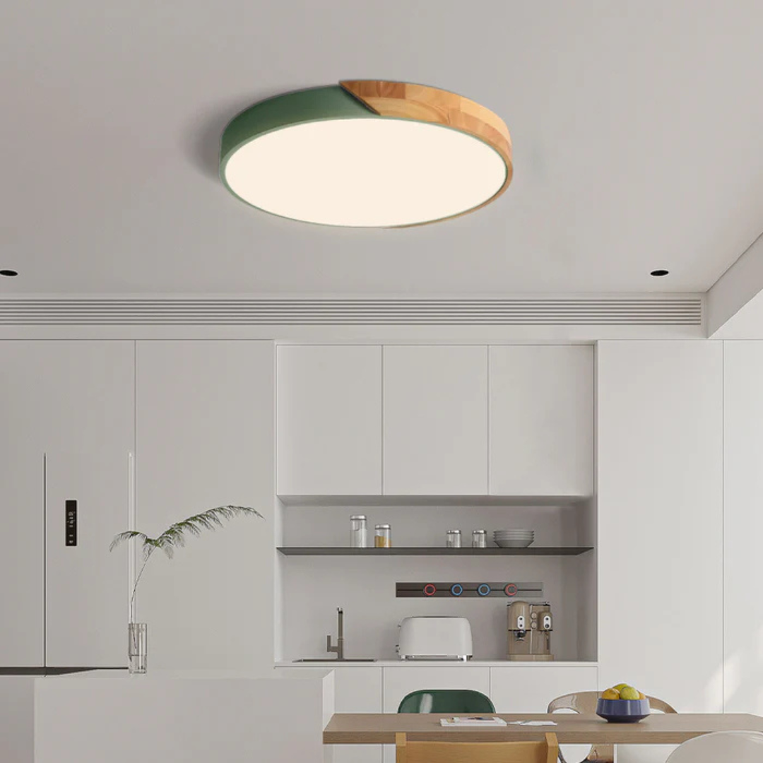Nordic Wooden Ceiling Light