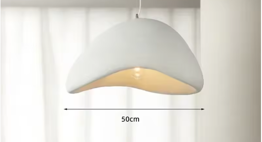 Nordic Pendant Chandelier – LED, 30–50cm, White or Grey | Loam & Linen