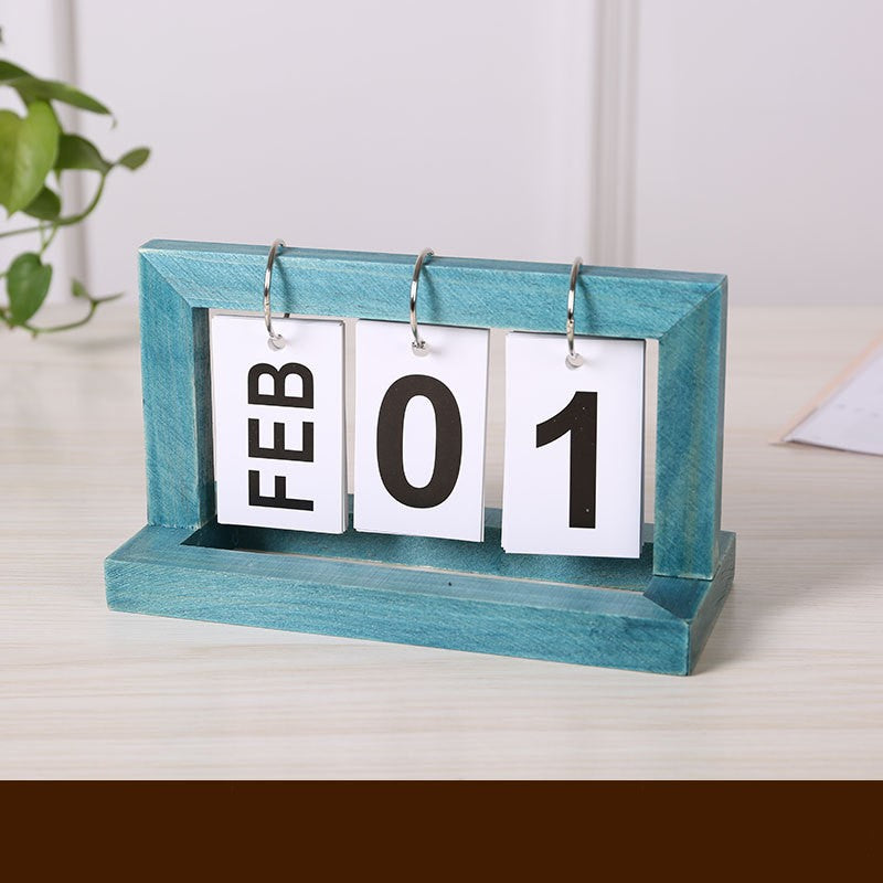 Wooden Perpetual Calendar