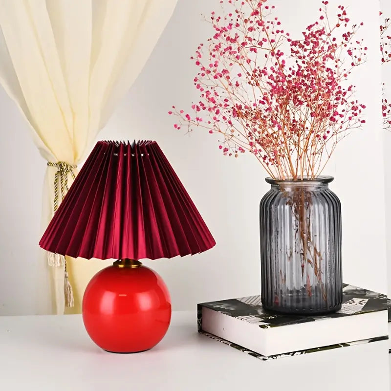 Textured Ceramic Table Lamp