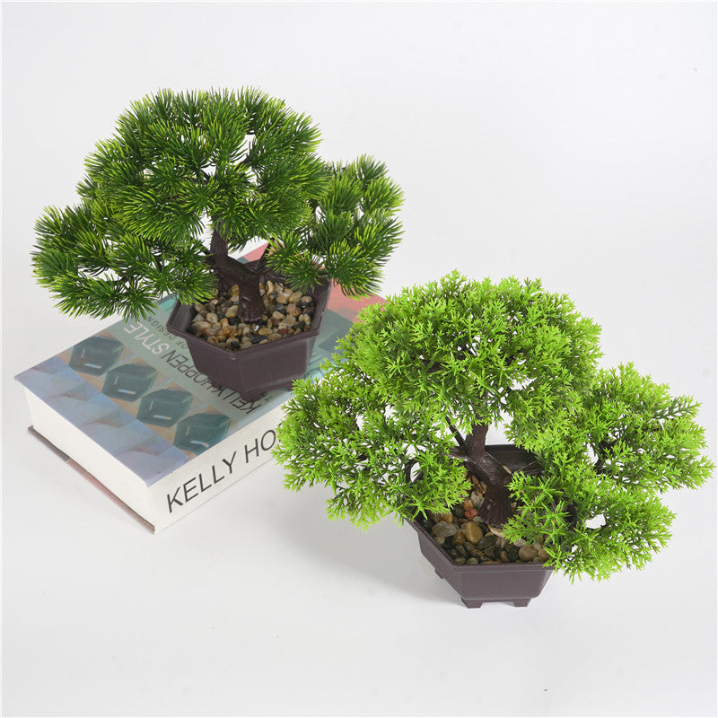 Artificial Pine Bonsai Tree Decor