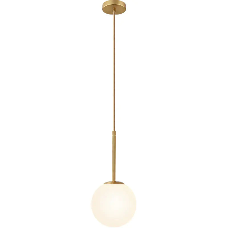 Glass Ball Pendant Light