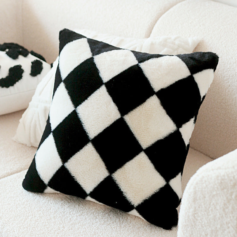 Checkerboard Sofa Cushion