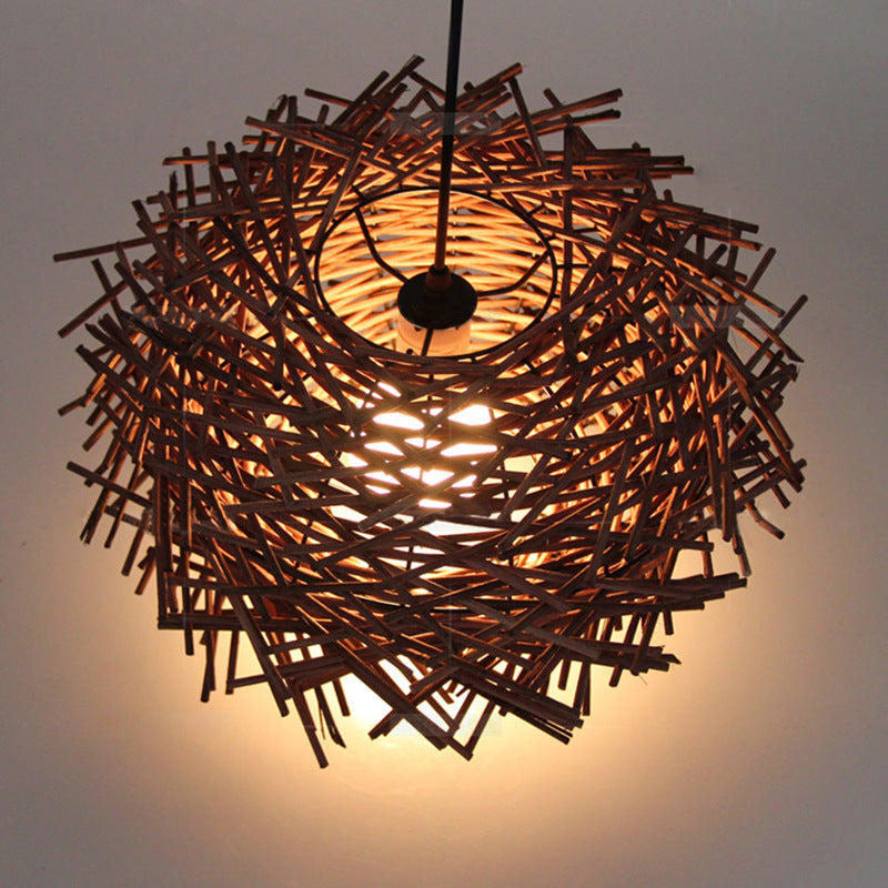Rattan Pendant Light