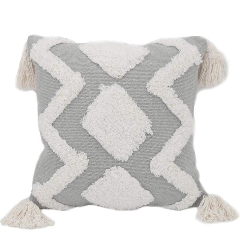 Tufted Shell Cushion Cover