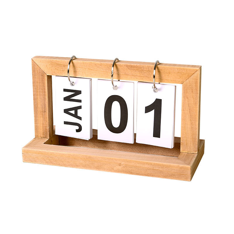 Wooden Perpetual Calendar