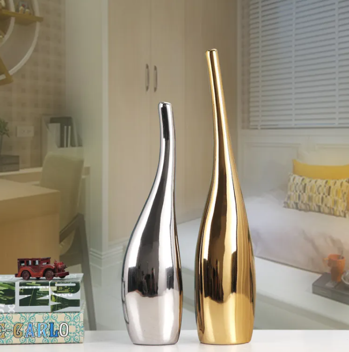 Gold Ceramic Vase