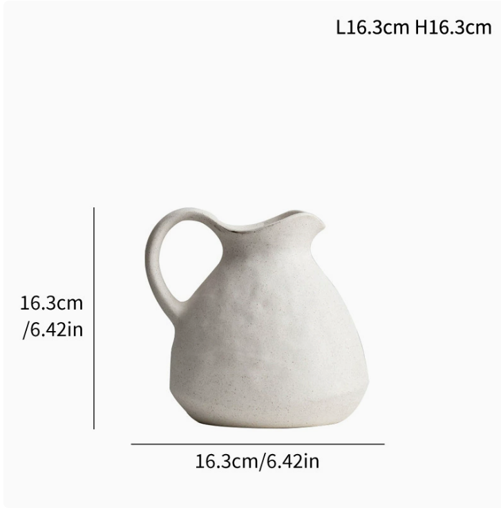 White Ceramic Vase
