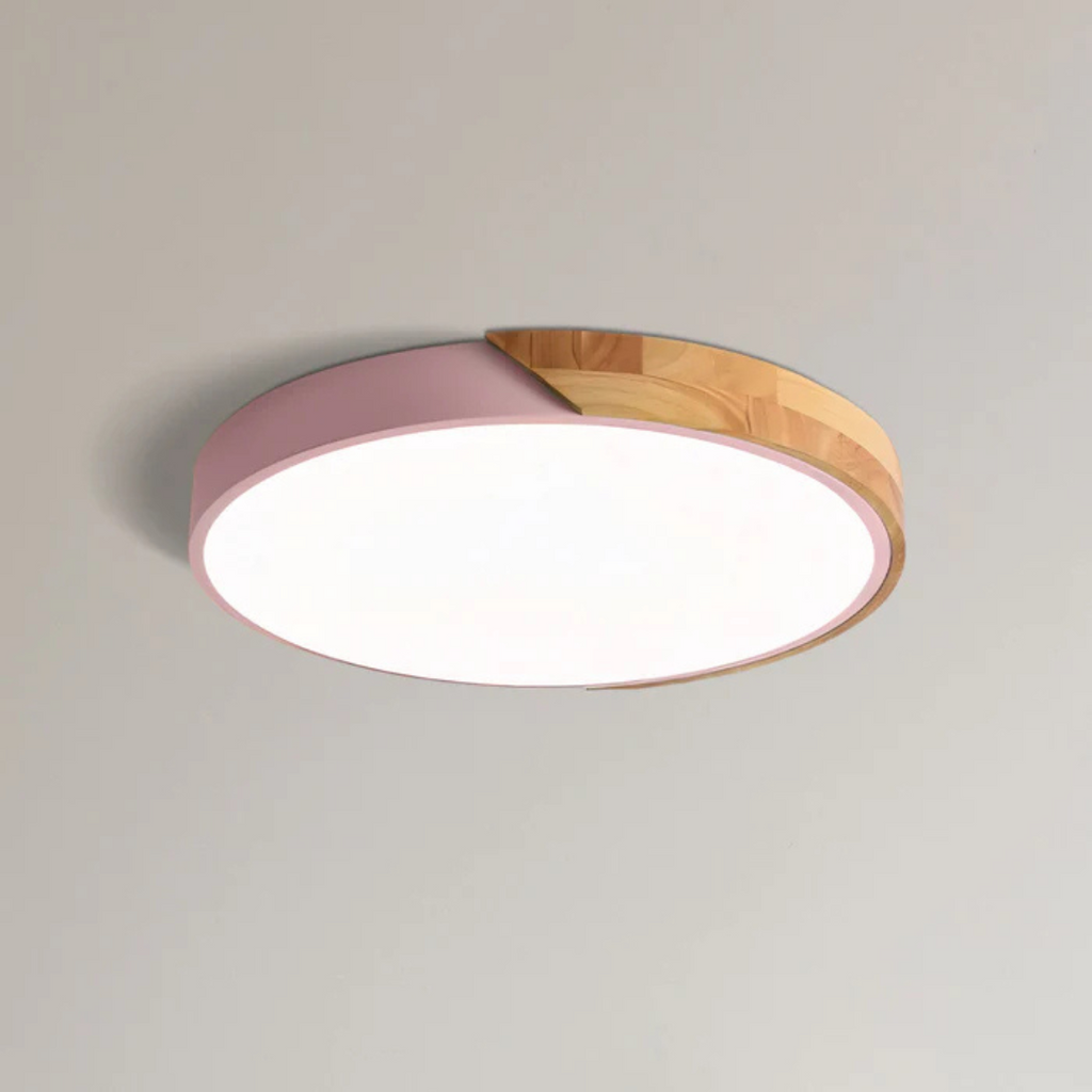 Nordic Wooden Ceiling Light