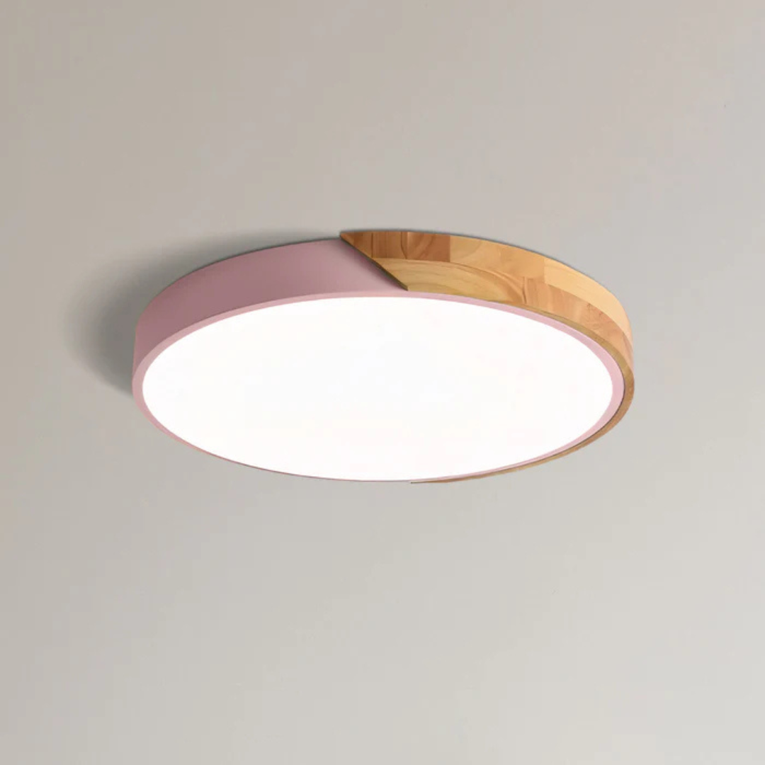 Nordic Wooden Ceiling Light