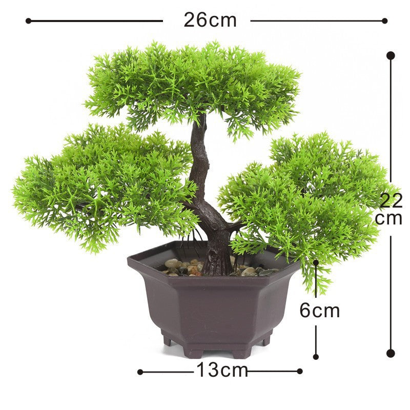 Artificial Pine Bonsai Tree Decor