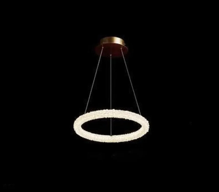 Crystal Halo Ceiling Light