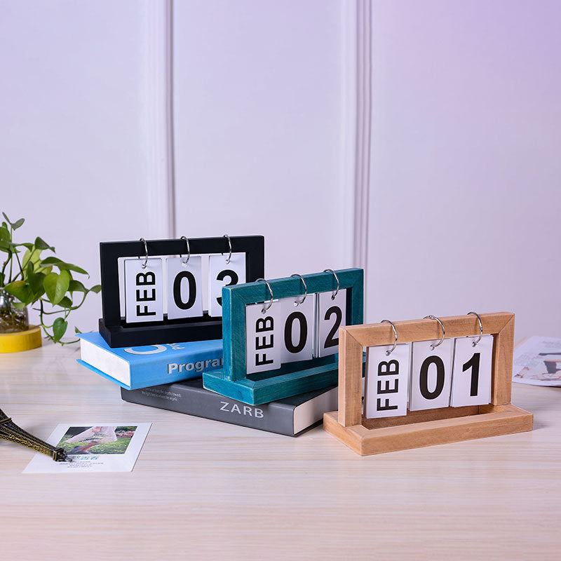 Wooden Perpetual Calendar