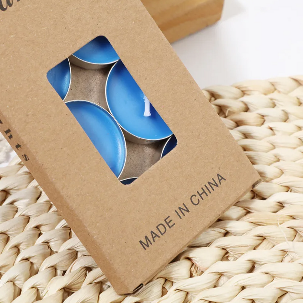 Aluminium Tealight Candle Set – 10 Pack, 7 Colours | Loam & Linen