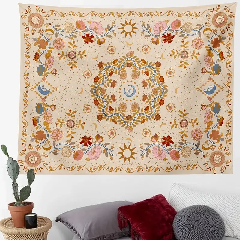 Sun & Moon Wall Tapestry