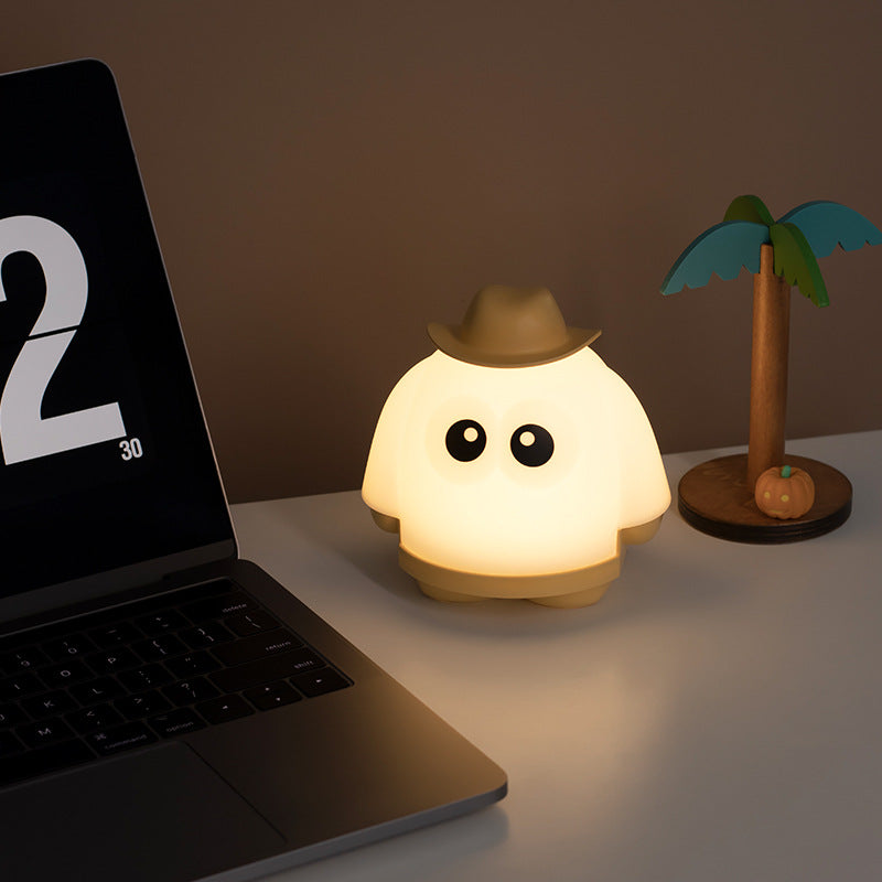 Ghost Night Light – Rechargeable, Touch Dimming, USB | Loam & Linen