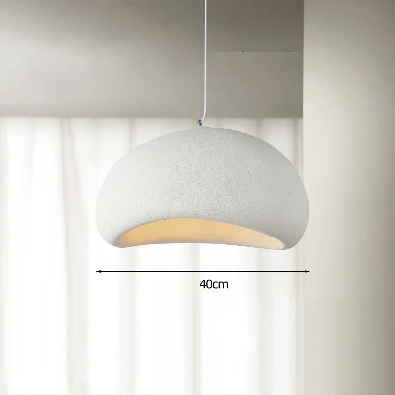 Nordic Pendant Chandelier – LED, 30–50cm, White or Grey | Loam & Linen