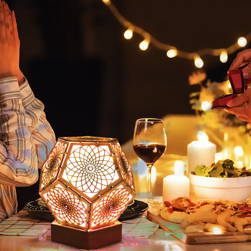 Star LED Projection Lantern