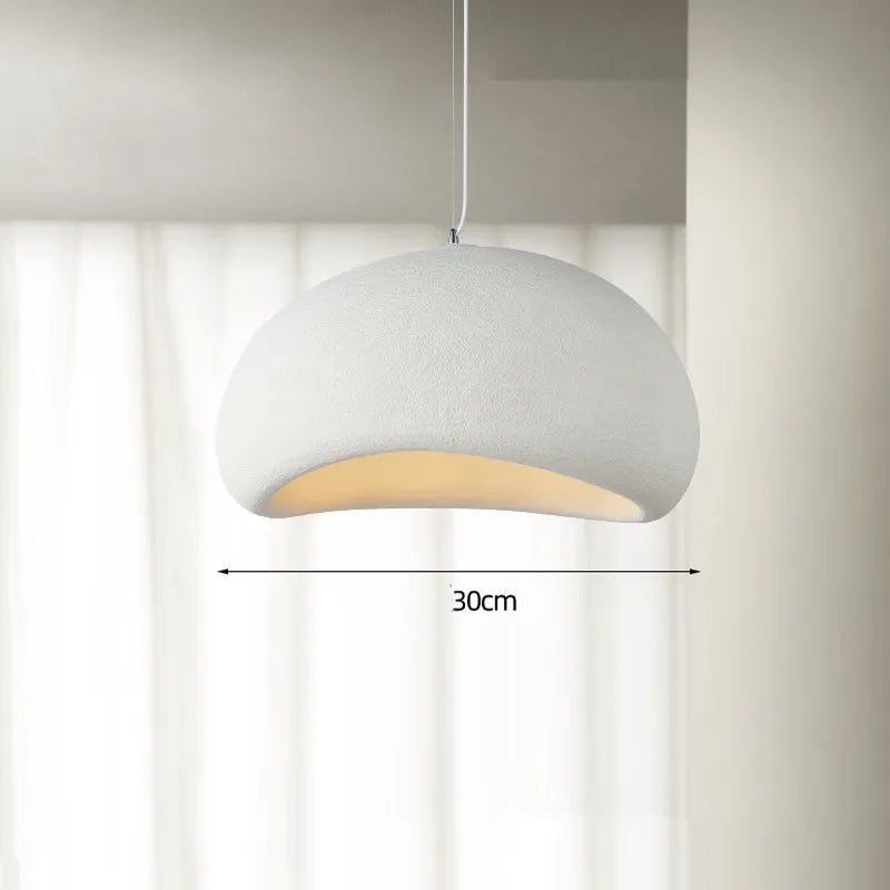 Nordic Pendant Chandelier – LED, 30–50cm, White or Grey | Loam & Linen