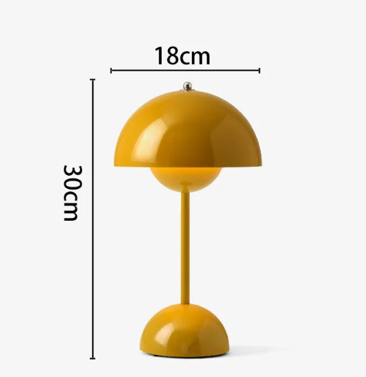 Mushroom Colour Lamp – Multi-Colour LED, Touch Control | Loam & Linen