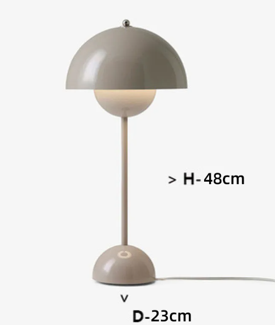 Mushroom Colour Lamp – Multi-Colour LED, Touch Control | Loam & Linen