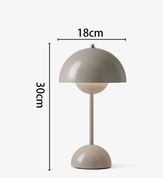 Mushroom Colour Lamp – Multi-Colour LED, Touch Control | Loam & Linen