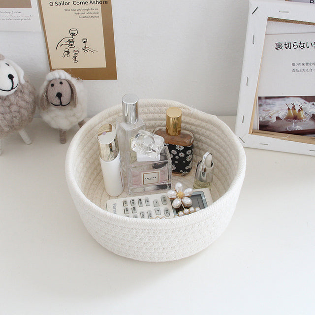 Cotton Rope Storage Basket