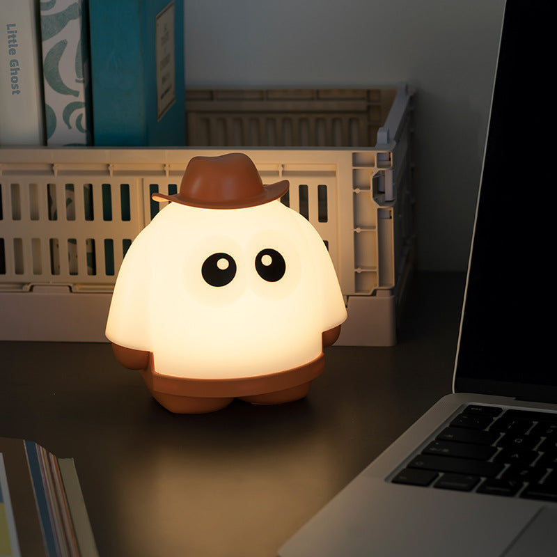 Ghost Night Light – Rechargeable, Touch Dimming, USB | Loam & Linen