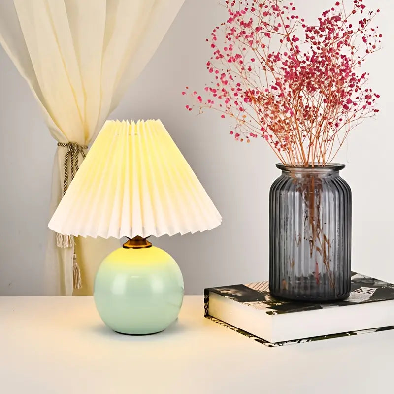 Textured Ceramic Table Lamp