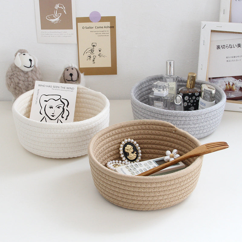 Cotton Rope Storage Basket