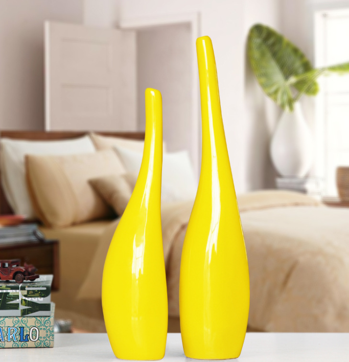 Gold Ceramic Vase
