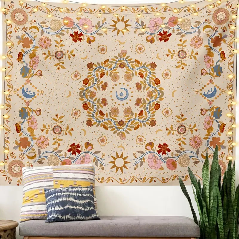 Sun & Moon Wall Tapestry