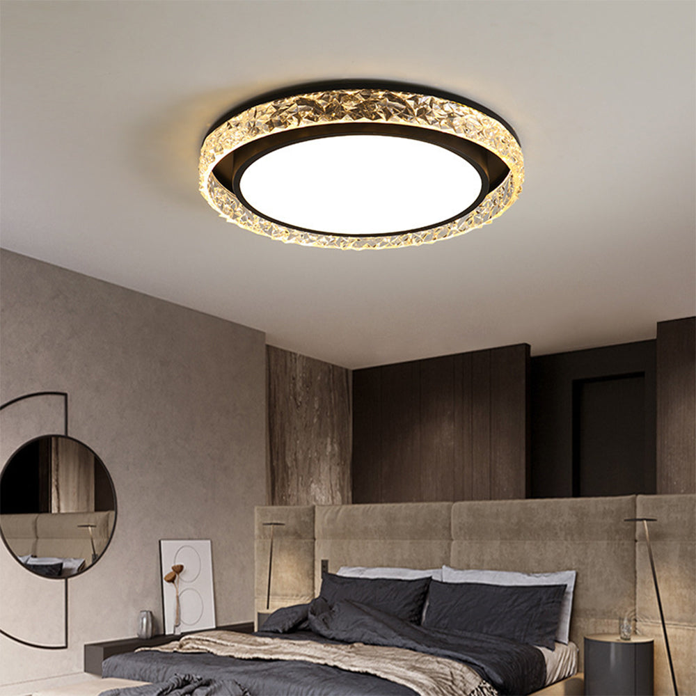 Crystal Halo Ceiling Light