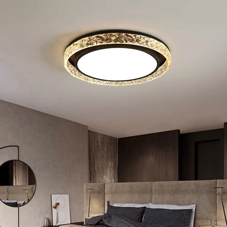Crystal Halo Ceiling Light