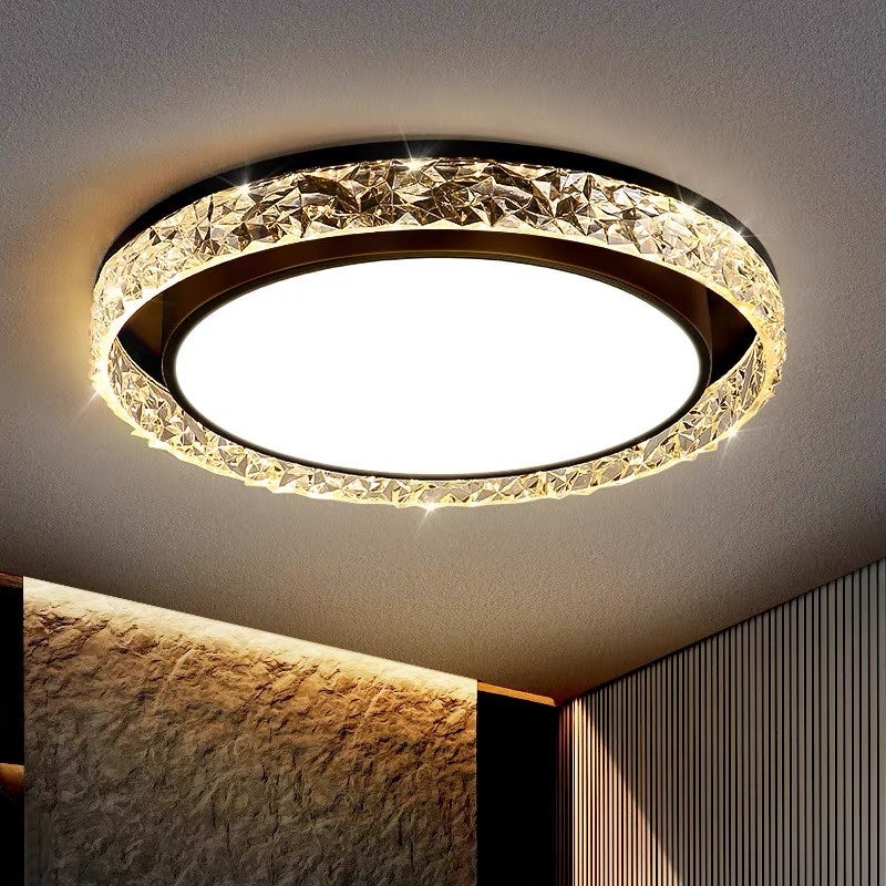 Crystal Halo Ceiling Light