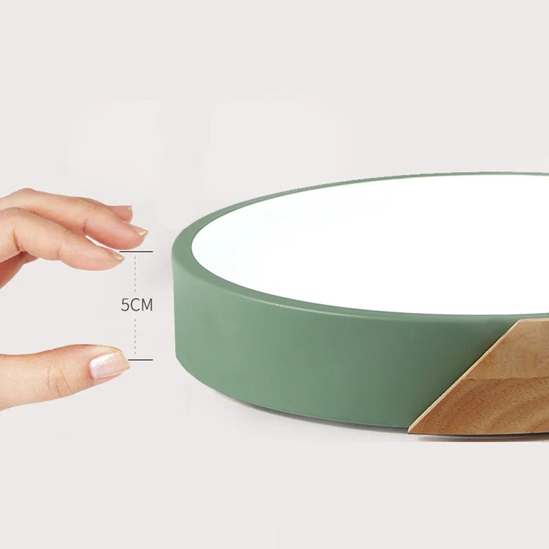 Nordic Wooden Ceiling Light