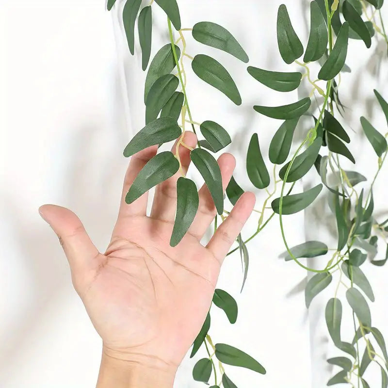 Willow Leaf Vine Greenery Garland