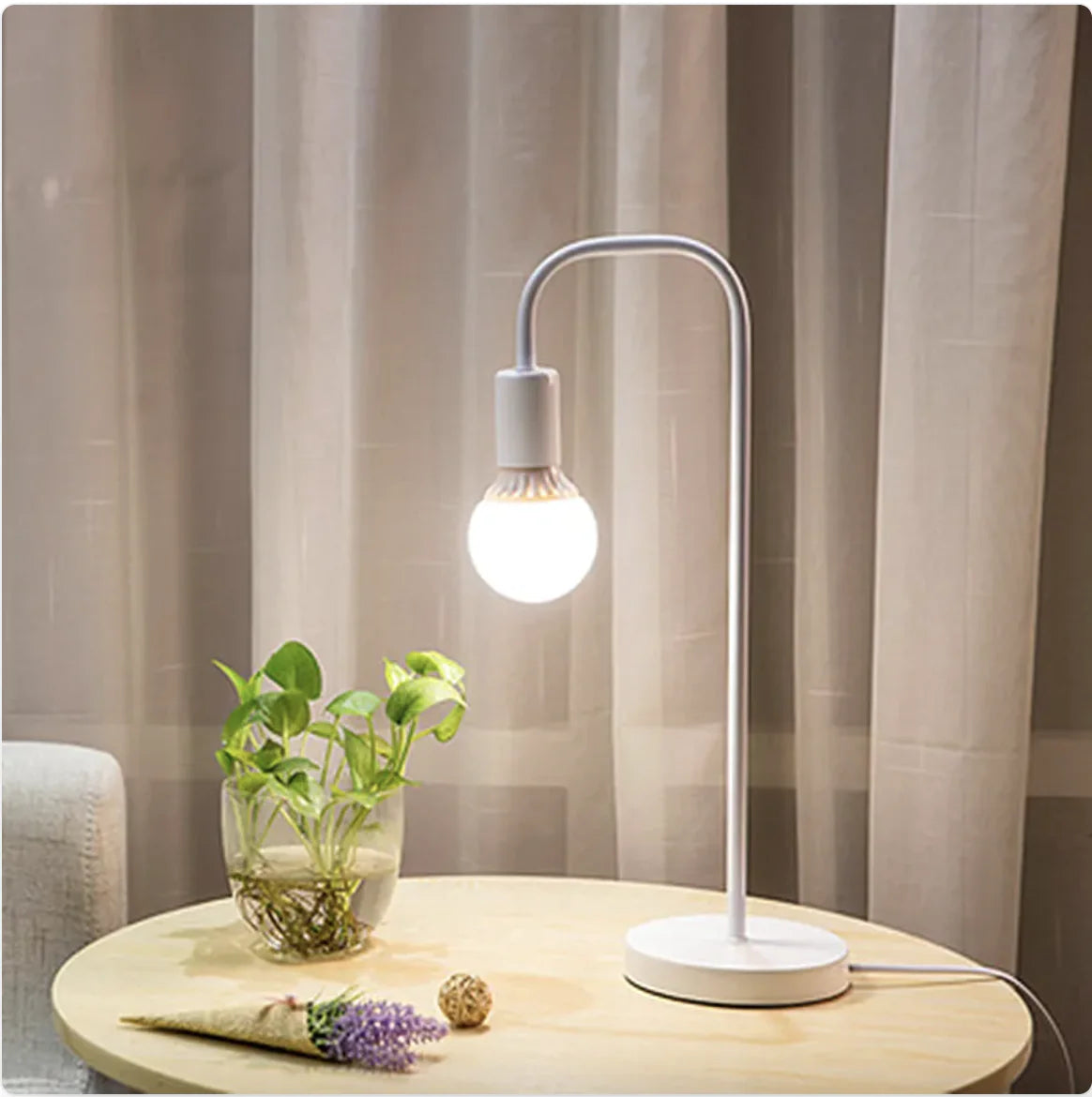 Nordic Metal LED Desk Lamp